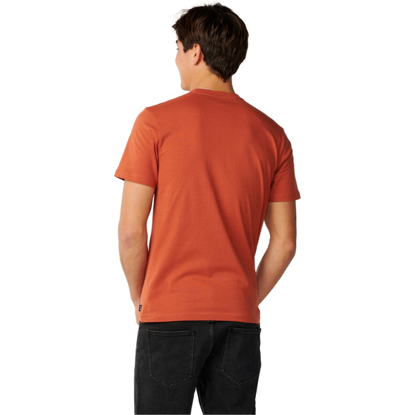2026 Rip Curl Mens Streamline Embroid T-Shirt 10XMTE - Baked Clay